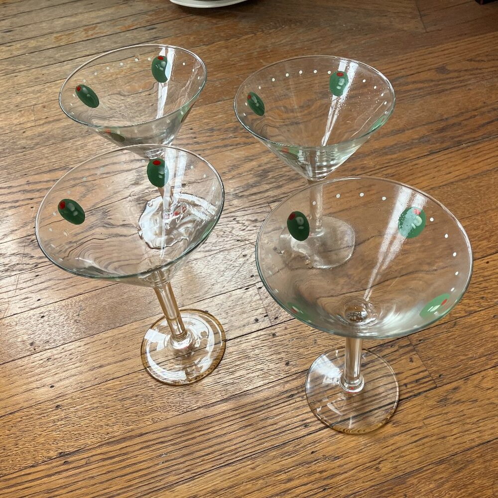Elegant Martini Glasses